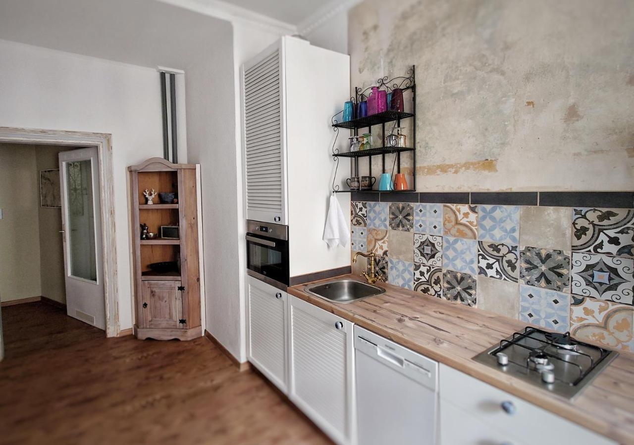Flat In Neo Country Style Aus Gruenderzeit Bis 6 Person Apartment Leipzig Ngoại thất bức ảnh
