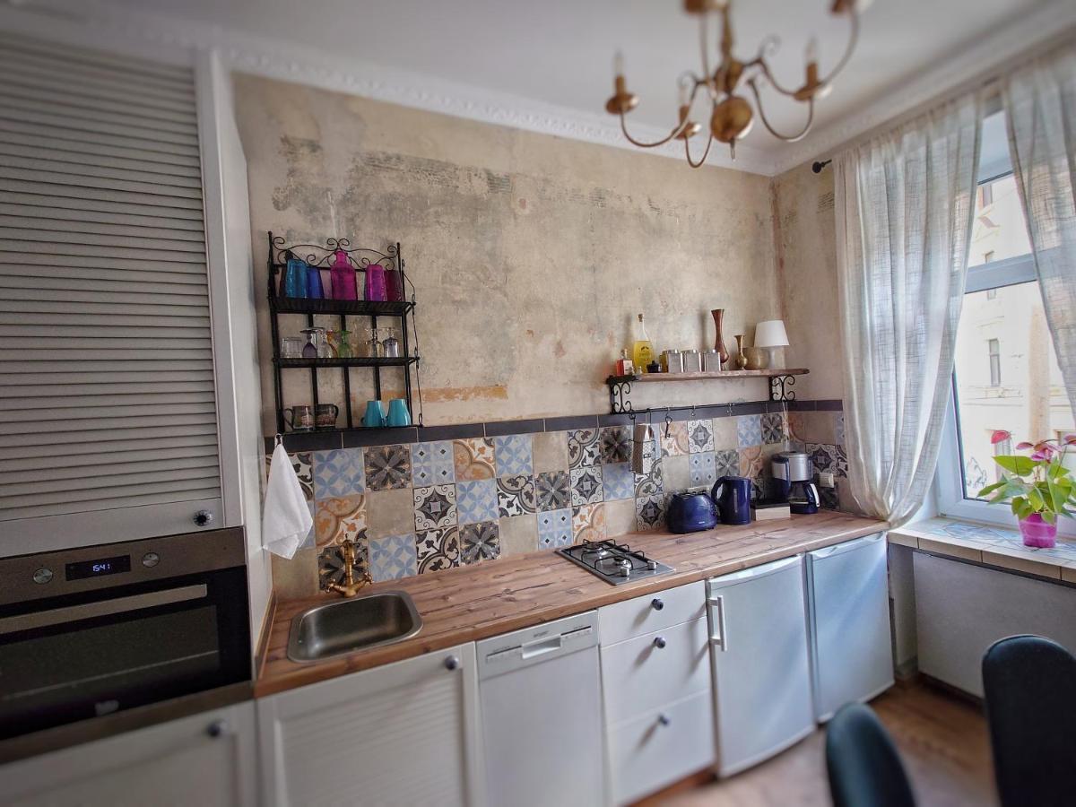 Flat In Neo Country Style Aus Gruenderzeit Bis 6 Person Apartment Leipzig Ngoại thất bức ảnh